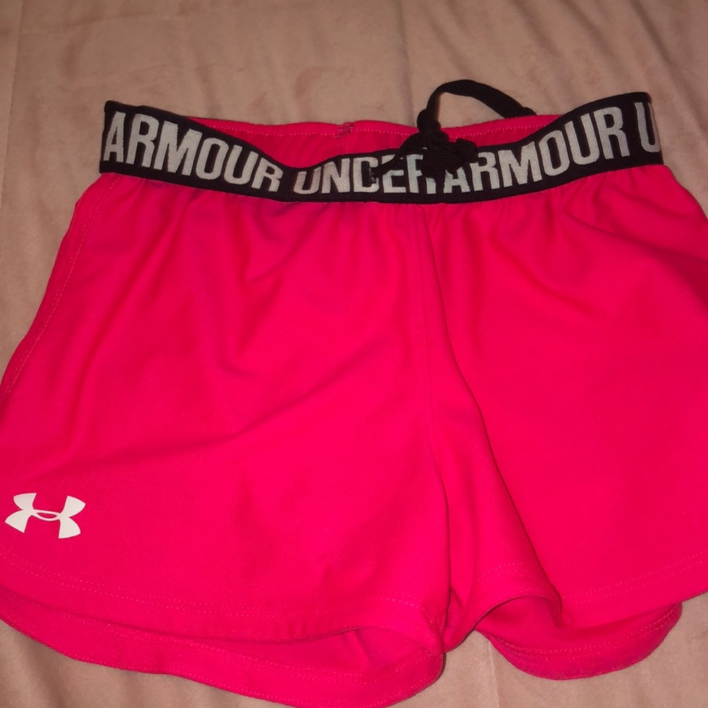 Under armor girls shorts